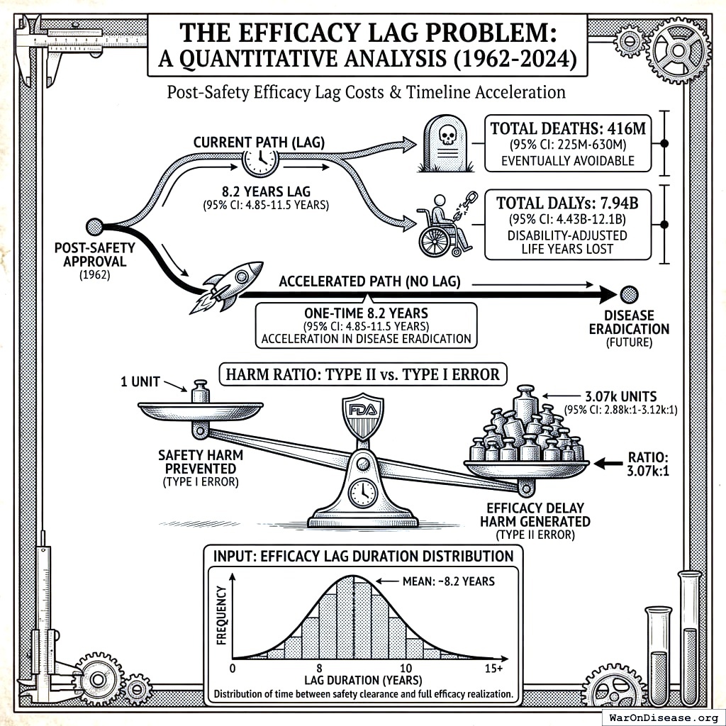 For every person saved by making you wait for treatment, 3,070 people die from waiting. It’s called being careful.